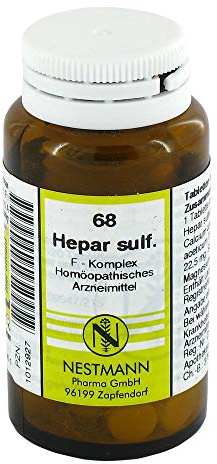 HEPAR SULFURIS F Komplex Nr.68 Tabletten 120 St