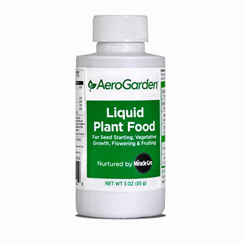 Miracle-Gro AeroGarden Liquid Plant Food 4-3-6, 3 fl. oz.