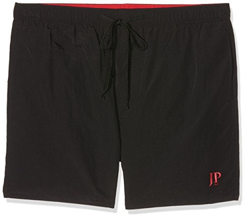 JP 1880 Bañador Corto, Ropa de Playa, Cintura elástica, hasta la 8 XL Negro 5XL 702532130-5XL
