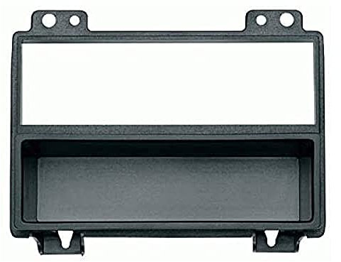 Sound-way Kit Montage Autoradio, Cadre Façade 1 DIN avec Vide Poche Compatible avec Ford Fiesta, Fusion 1 DIN