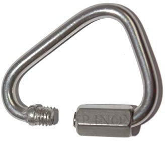 Karabiner Delta Fil 6 mm INOX 316