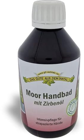 Moor Handbad mit Zirbenöl 250 ml