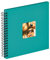 walther design Fotoalbum petrolgrün 26 x 25 cm Spiralalbum mit Cover-Ausstanzung, Fun SA-108-K