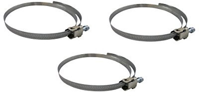Duct Hose Clip Clamp for Flexible Ducting Hose Pipe Ventilation 300mm Pack of 2, 3, 5 and 10 (3)