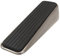 Select Hardware 03314 Decorative Rubber Satin Nickel Stop, Wedge, Anti Slip Door Holder