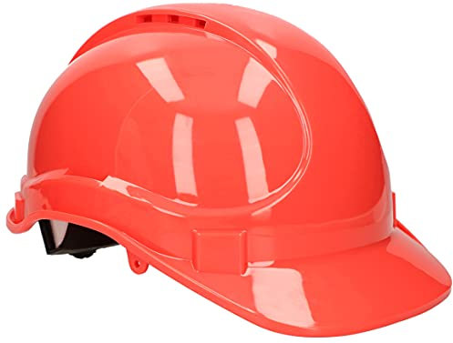 KOTARBAU® Schutzhelm Bauhelm Einstellbar Rot