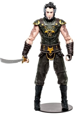 McFarlane Gaming Build A Actionfigur Ra's Al Ghul, 15469 | DC Multiverse Gaming 7 Zoll Actionfigur BAF Solomun Grundy - Ra's Al Ghul