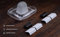 8BitDo Dual Charging Dock For Xbox Wireless Controllers White. EU PLUG POWER ADAPTER, BATTERIES INCLUDED