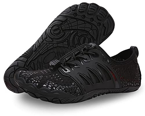FELOVE Badeschuhe Wasserschuhe Strandschuhe Surfschuhe Barfuß Schuhe,Breathable Schwimmschuhe Hausschuhe Yoga Schuhe für Wassersport für Damen Herren