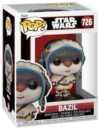 Funko POP! Star Wars: The Acolyte - Bazil | Offizielles Sci-Fi Merch - Vinyl Sammelfigur als Regal Deko - Geschenkidee zum Geburtstag für Fans und Sammler
