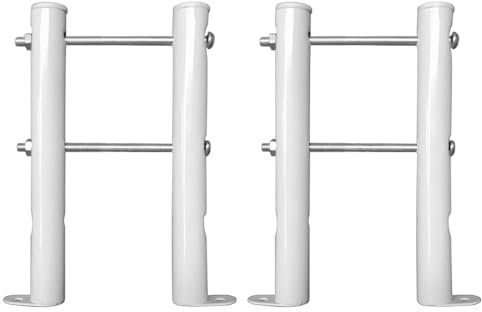 Hsthe Sea 2 pièces Pieds de radiateur Colonne Supports de radiateur 15 cm Ensemble de Pieds de radiateur à Montage au Sol
