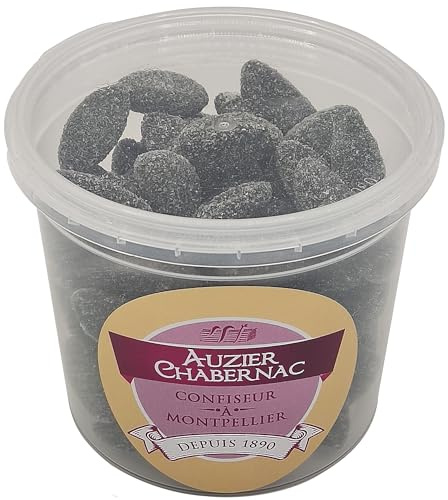 AUZIER CHABERNAC Bateaux Calabrais fantaisie à la réglisse - Confiserie de Tradition : (Pot 200g : Lot de 1.)