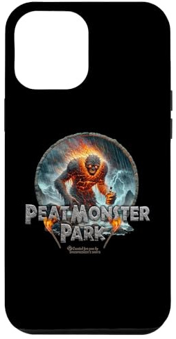 iPhone 15 Plus Whisky Design Peat Monster Park Monster with Bottle Whisky Case