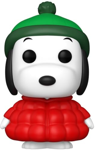 Funko Pop! Animation: Peanuts - Snoopy in Coat - 1/6 Quote Für Seltene Chase-Variante - Classic Peanuts - Vinyl-Sammelfigur - Geschenkidee - Offizielle Handelswaren - Cartoons Fans