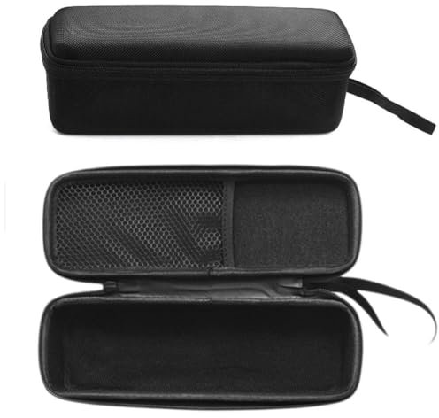 SHYKNYU Carrying Case for Beats Pill Wireless Bluetooth Speaker,Portable Speaker Holder Bag with Extra Mesh Pocket for Charging Cables, Black