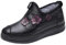 Generico Zapatos de nieve para mujer, cálidos, cómodos | Botines negros para mujer impermeables, botas acolchadas con piel de cordones, botines para después de esquiar, al aire libre, botas de