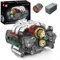 Mould King Boxer Engine Building Block Sets, Horizontal Engine Model Kit That Runs, MOC Engineering Model Building Kit with Battery and Motor, 2375 PCS