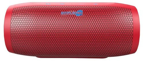 SIMPLETEK - Altoparlante Speaker Bluetooth Rosso Casse Stereo 20W Wireless Impermeabile (Ricondizionato)