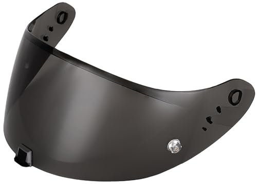UYTKTN Visiera per Casco per Scorpion EXO-R420/R1, Lenti per Caschi da Moto, Durevole e Resistente ai Graffi Parti di Ricambio per Visiera Colorata del Casco,G R1 Dark Tea