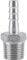 Cocoarm Barb Hose Connector, Stainless Steel SS304 Barb Adapter Hose Tail Connector Barbed Fitting Barb Hose Tail with Male Thread for Air Fuel Water Pipe Plumbing 1/8 to 3/4 (1/2''*10mm)