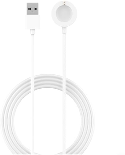 EXTRWORY Smartwatch Charger Cable And Stand For Fossil Gen 6 5 4, Aluminum Alloy Dock With PC Wire, Fast Charging Station For Office Home Desk Use Black 1M(B)