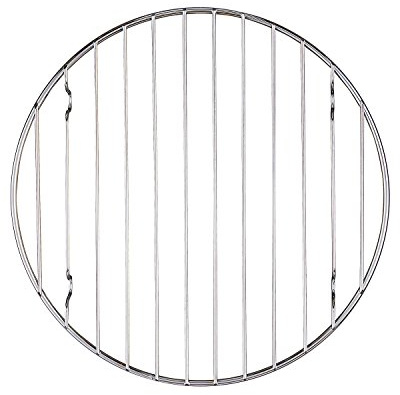 Mrs. Anderson's Baking Harold Imports 9-Inch Round Cake Rack, Silver