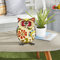 Deco 79 Gartenskulptur, Eisen, gelb, 11 H/8 W