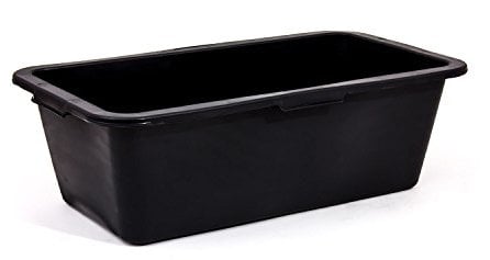 Noir auge en plastique 40 L pour melanger le mortier