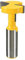 GS Gerader Frässtift mit T-Nut, 1,3 cm Schaft, Hartmetall, Holz-Fräser, Holzbearbeitung, Bohrer-Werkzeug