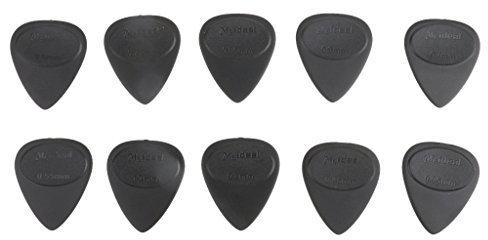 10pcs Gitarre Plektron Plektren für Westerngitarre/Akustikgitarre/E-Gitarre/Bass/Mandoline/Ukulele, 10 Verschiedene Stärken