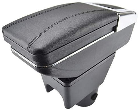 Rotatable Armrest For Duster I 2010-2015 For Terrano III 2014-2018 Black Thread Storage Box Arm Rest