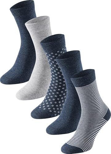 Schiesser Damen 5 PACK Socken Strümpfe Multipack - Stay Fresh, sortiert 1_173206, 39/42