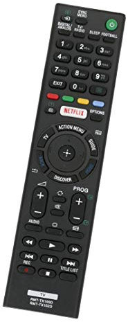 ALLIMITY RMT-TX102D RMT-TX100D Fernbedienung Ersatz für Sony Bravia TV KDL-75W855C KDL-55EX723 KDL-49WD750 KDL-43WD758 KDL-40WD653 KDL-37EX720 KDL-32R503C KD-65X9005C