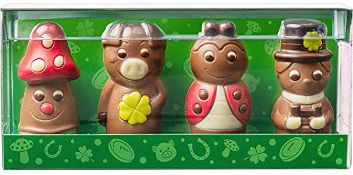 Weibler Confiserie Geschenkpackung Glücks Figuren 40 g
