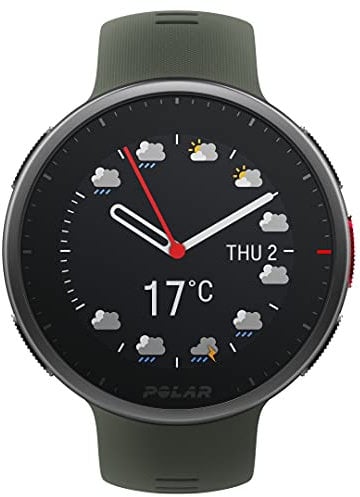 Polar Vantage V2 - Premium Multisport GPS Watch, Wrist-Based HR for Running, Swimming, Cycling, Strength Trainings - Music Controls, Weather, Phone Notifications