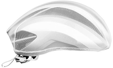 GripGrab BugShield Fahrrad Fliegenschutz Helmüberzug Leichter Atmungsaktiver Radsport Insektenschutz Helmüberzieher, Weiß