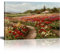 Yooyu Claude Monet Pappeln Mohn Felder Landschaft auf Leinwand Malerei Plakate und Drucke Cuadros Wandkunst Bild Wohnkultur 70x100cm Rahmenlos
