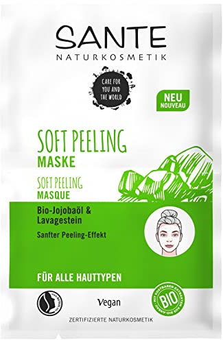 Sante Naturkosmetik Soft Peeling Maske, 2 x 4 ml