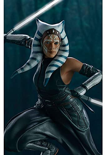 Iron Studios BDS: Disney Star Wars The Mandalorian - Ahsoka Tano Art Scale Polystone Statue (1/10) (LUCSWR50321-10)
