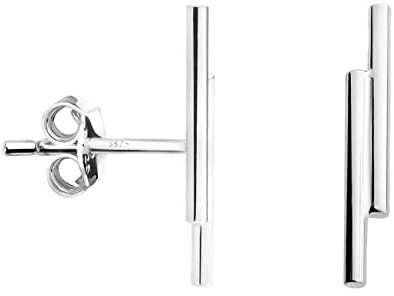 SOFIA MILANI - Damen Ohrringe 925 Silber - Stab Ohrstecker - E1323