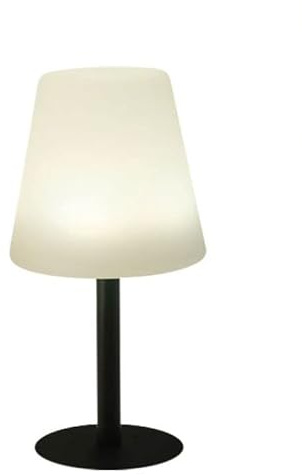 Spetebo Solar LED Tischleuchte mit 6 Leuchtfarben - 30 x 15 cm - Gartenlampe mit Farbwechsel Modus - Garten Balkon Nacht Tisch Lampe Leuchte Licht Außen Outdoor