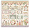 Scrapbooking Pad 10 Sheets CM 30.5x30.5 (12 X12) - Rose Perfum