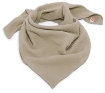 nanito Schal Musselintuch 30+Farben Dreieckstuch weiches Tuch Damen multifunktional Babydecke Spucktuch 100% Bio Baumwolle 75 x 75 cm (matsch)