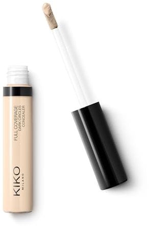 KIKO Milano Full Coverage Dark Circles Concealer 13, Flüssig-Concealer Für Die Augenpartie Und Das Gesicht Mit Hoher Deckkraft