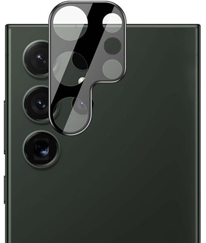 SEIAIYG Protection Camera Objectif pour Samsung Galaxy S24 Ultra, [3 Pièces] Ultra HD 9H Dureté Verre Trempé Résistant Aux Rayures Caméra Arrière Protecteur