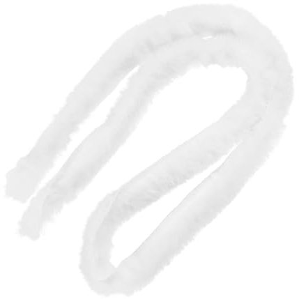 PLAFOPE Kunstpelzband Weiches Dekoratives Kunstfell Für -projekte Kostüme Und Bekleidungsaccessoires Für Bastelarbeiten Und Festliche Anlässe