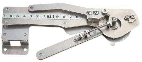 Tragbares kleines manuelles Schlagen aus Edelstahl Hardware Eisendraht Kabel Draht Umformwerkzeug Biegemaschine