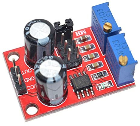 NE555 Frequenz-Einschaltzyklus, einstellbares Modul, quadratisch/rechteckig, Generator, Schrittmotortreiber