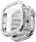 WINGLE 2 Stück für Apple Watch Serie 10 Displayschutzfolie 42 mm Bling Hülle für Frauen, Glitzer Diamant Strass Gesichtsabdeckung für iWatch 42 mm Apple Watch 10 42 mm Displayschutzfolie Hülle,
