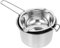 Cabilock 1 Satz Schmelztiegel Herd Doppelkessel Diy-kits Rot Wachsschmelzen Im Wasserbad Xl Rostfreier Kesseltopf Pfeife Dessert-fondue-topf Mini-pralinen Deckel Japanisch Rostfreier Stahl